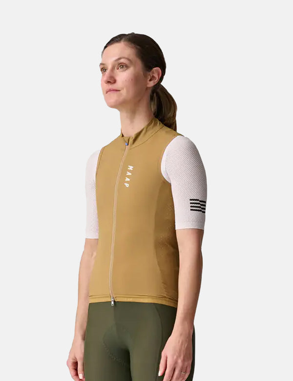 MAAP Womens Draft Team Vest - Fawn Brown