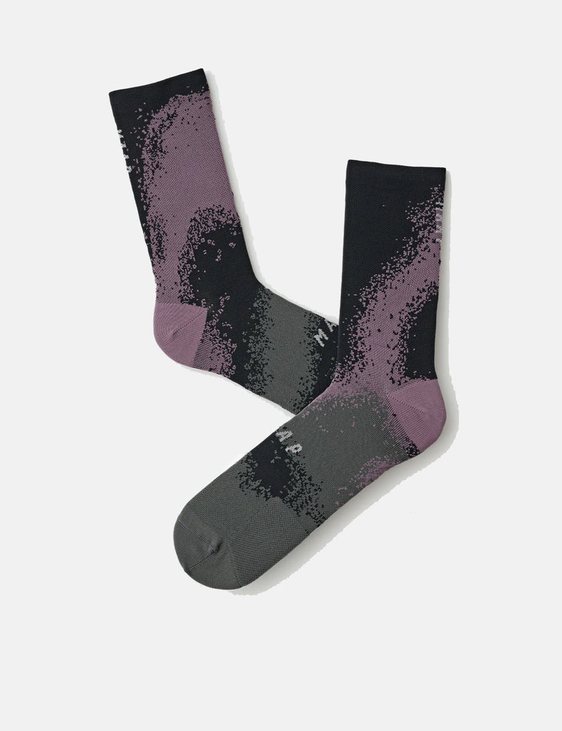 Maap Blurred Out Socks - Black Mix