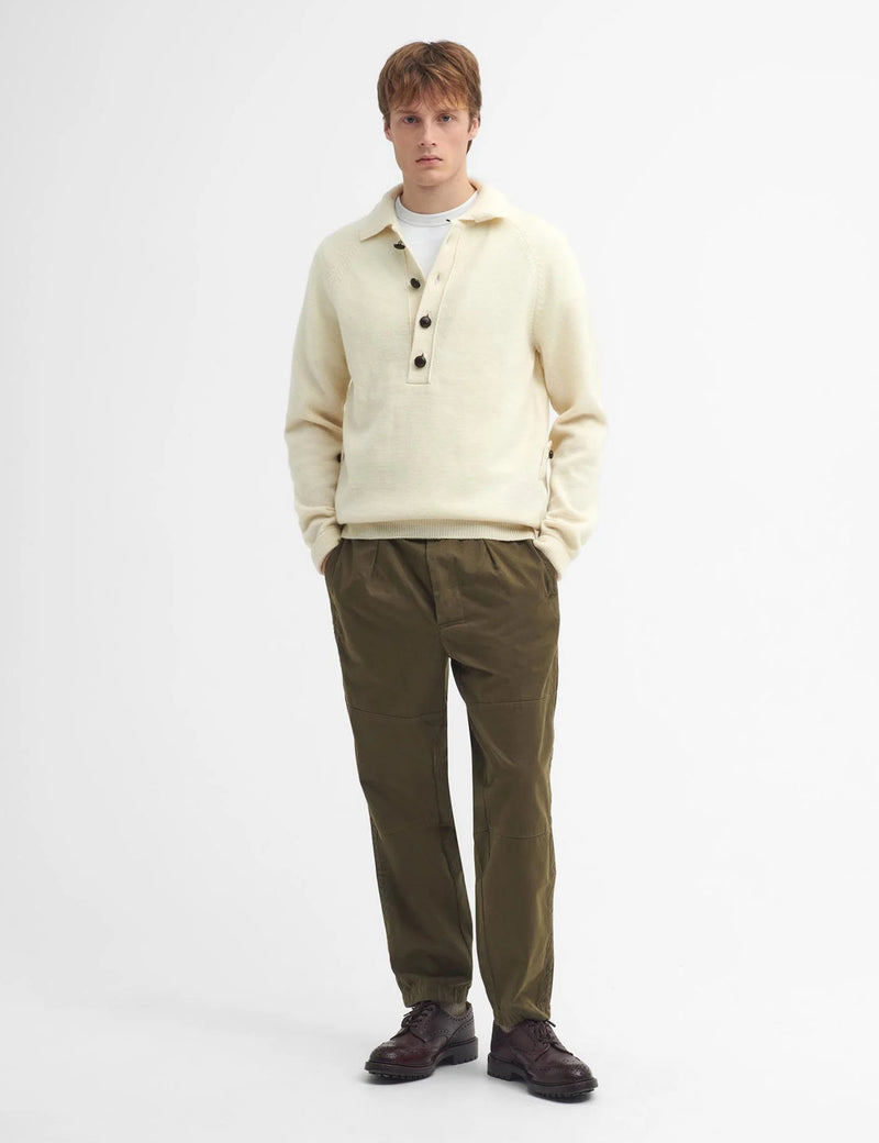 Barbour x TO KI TO Midden Knit - Chalk