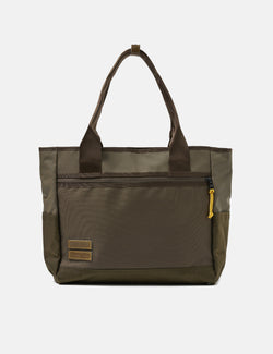 Universal Works x Master-Piece Tote Bag (Recycled Tech Canvas) - Olive Green