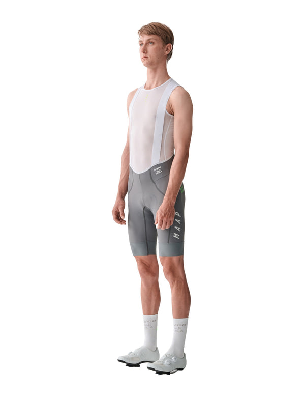 Maap World Tour Team Bib Shorts Evo - Shadow Grey/White