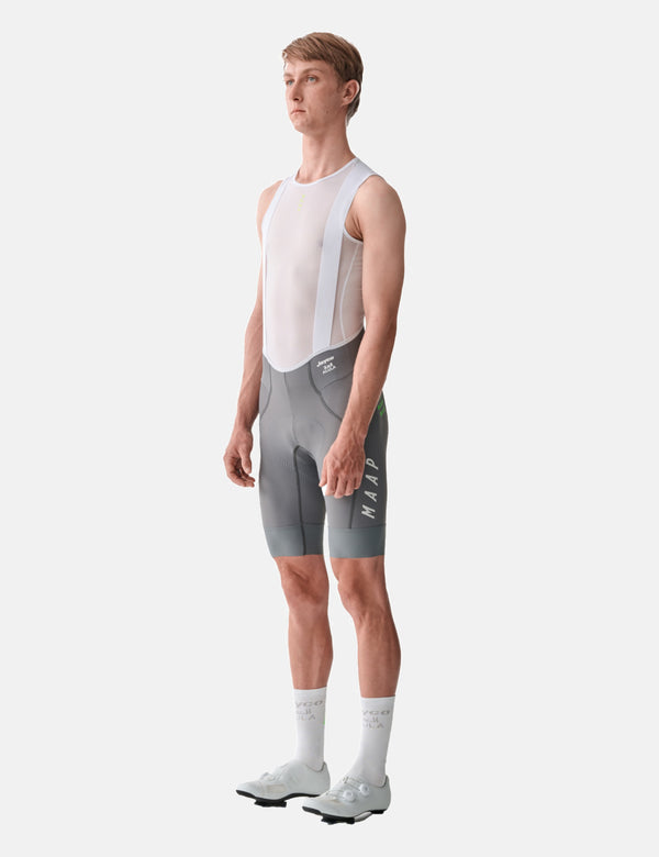 Maap World Tour Team Bib Shorts Evo - Shadow Grey/White