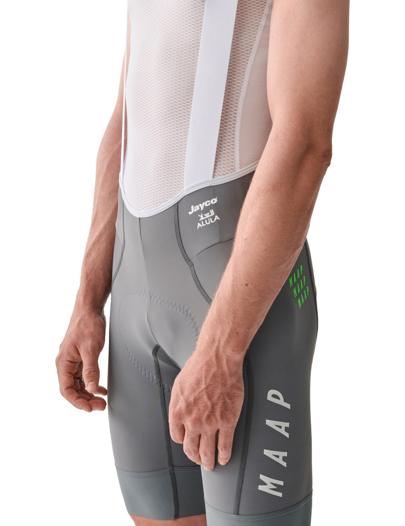 Maap World Tour Team Bib Shorts Evo - Shadow Grey/White