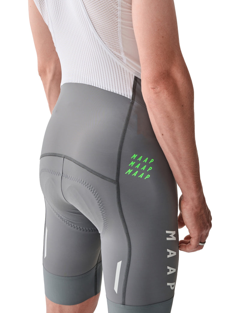 Maap World Tour Team Bib Shorts Evo - Shadow Grey/White