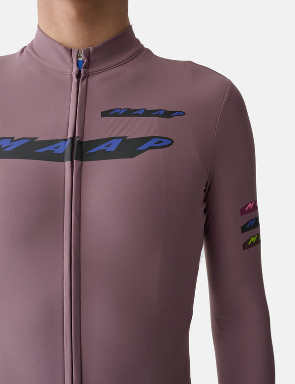 Maap Evade X Thermal Long Sleeve Jersey 2.0 - Raisin Brown