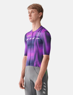 Maap World Tour Pro Air Jersey - Aurora/Midnight Blue