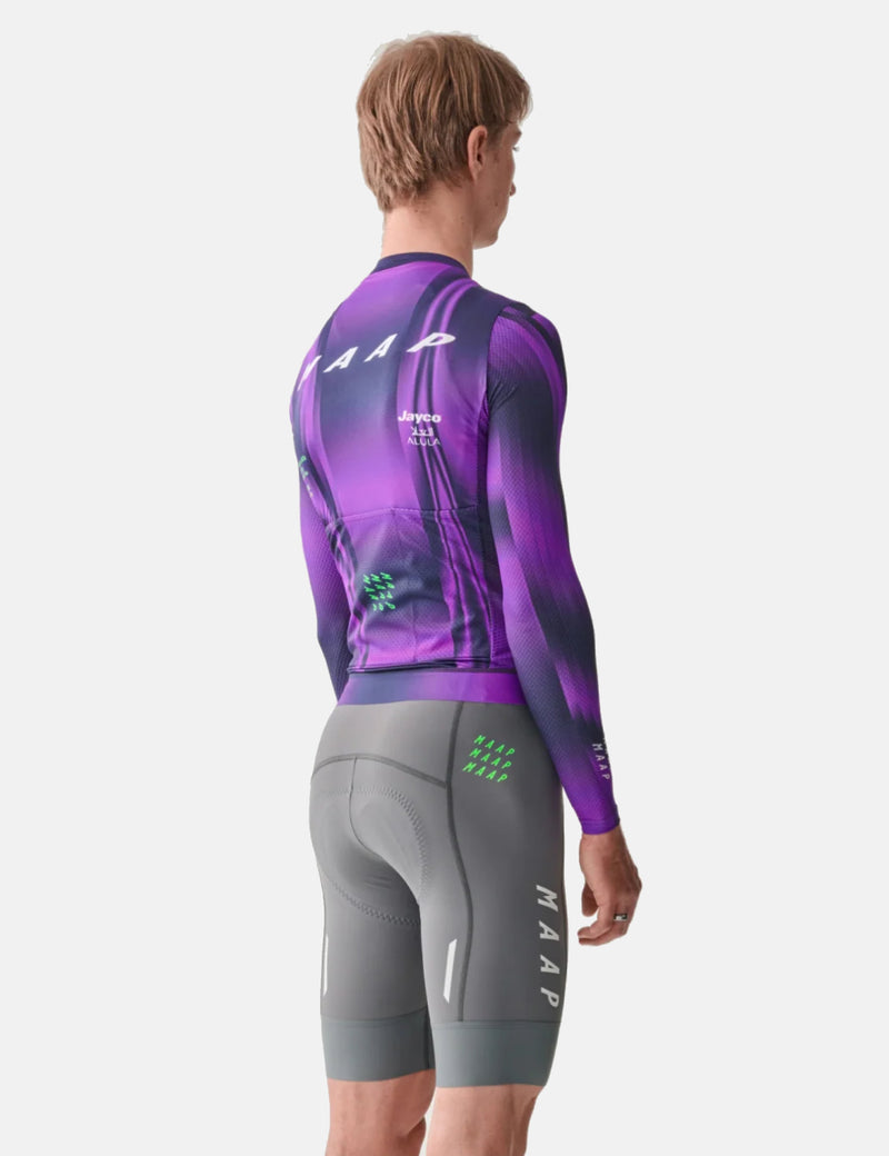 Maap World Tour Pro Air Long Sleeve Jersey - Aurora/Midnight Blue