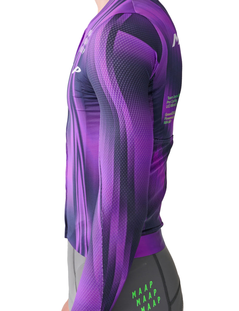 Maap World Tour Pro Air Long Sleeve Jersey - Aurora/Midnight Blue