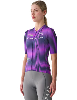 Maap Women's World Tour Pro Air Jersey - Aurora/Midnight Blue