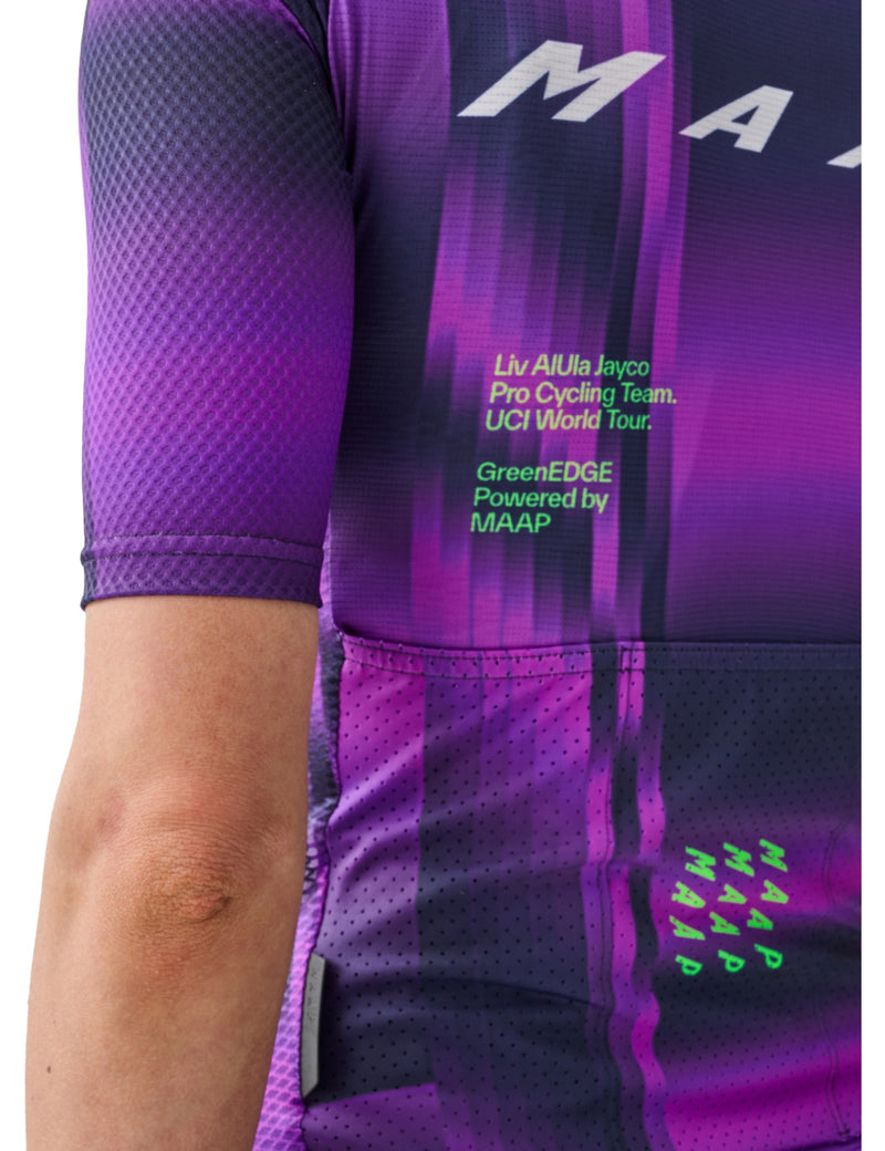 Maap Women's World Tour Pro Air Jersey - Aurora/Midnight Blue