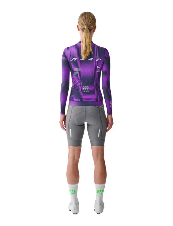 Maap Women's World Tour Pro Air Long Sleeve Jersey - Aurora/Midnight Blue