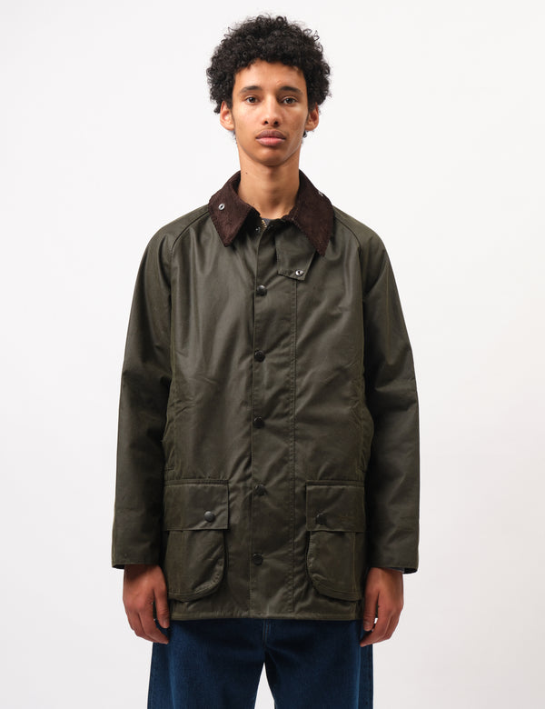 Barbour Beaufort Wax Jacket - Archive Olive Green