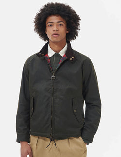 Barbour x Baracuta G4 Wax Jacket - Black | Article.