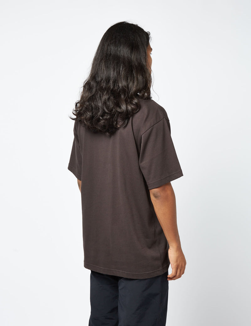 Norse Projects Simon Heavy Jersey N Logo T-Shirt (Organic) - Black