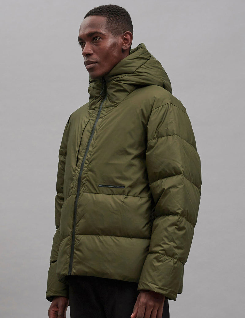 Norse Projects ARKTISK Asger Pertex Quantum Down Jacket - Army Green ...