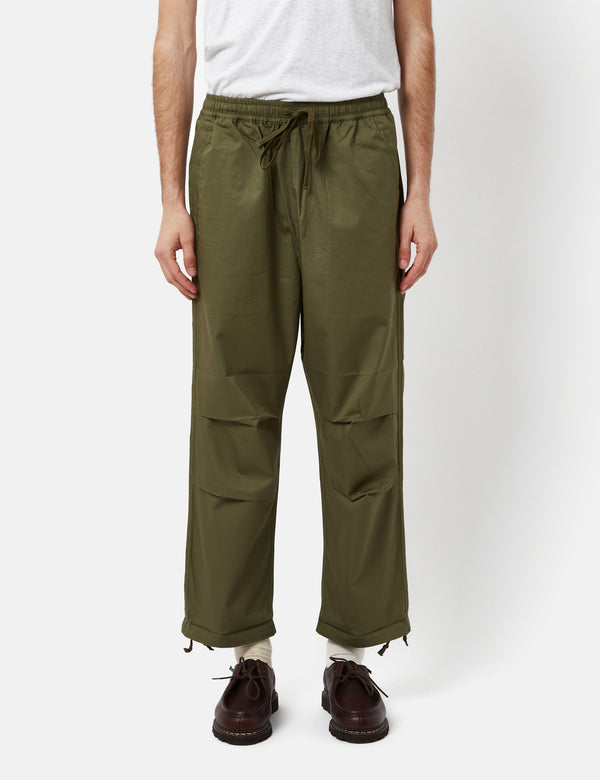 Universal Works Parachute Pant (Wide) - Olive Green