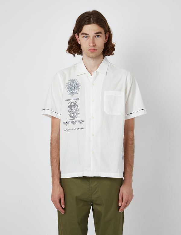 Universal Works Road Shirt (Organic) - Ecru