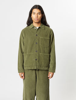 Universal Works Field Jacket (Corduroy) - Olive Green