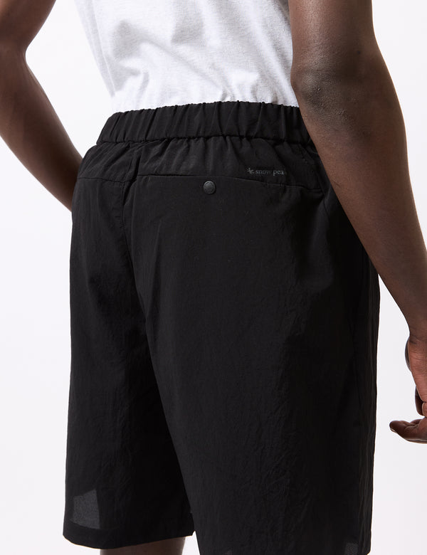 Snow Peak Breathable Quick Dry Shorts - Black