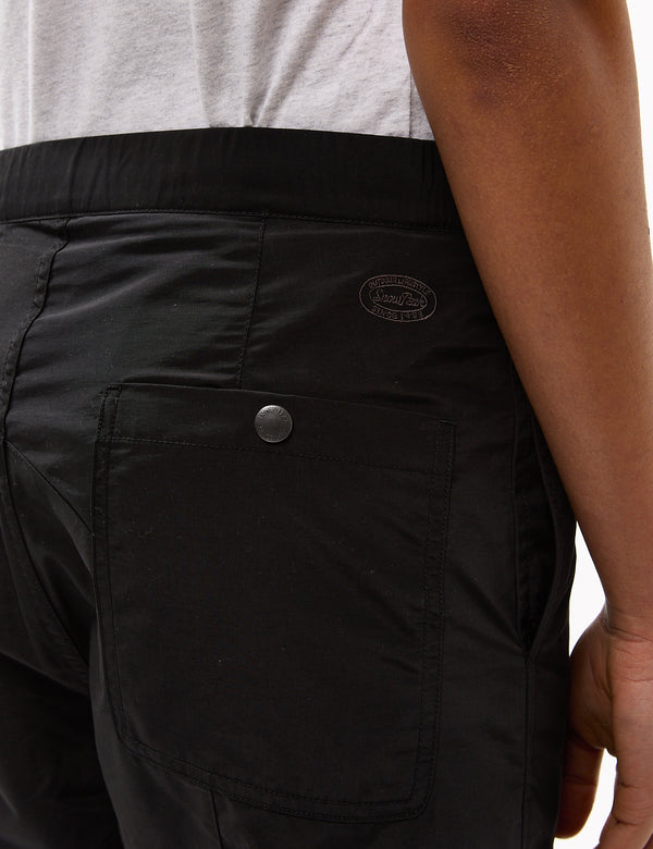 Snow Peak Light Mountain Cloth Shorts - Black