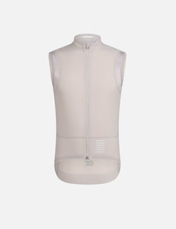 Rapha Men's Pro Team Lightweight Gilet - Silver Grey/White Alyssum