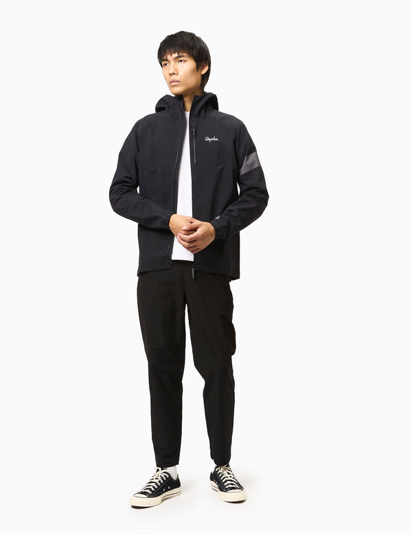 Rapha Men's Trail GORE-TEX Infinium Jacket - Black/Light Grey