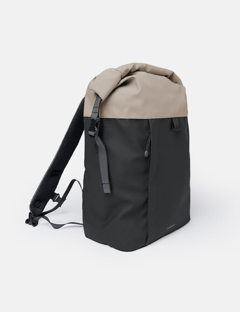 Sandqvist Konrad Rolltop Backpack - Multi Beige