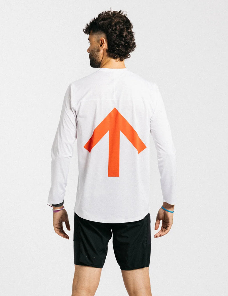 Chance AROW Lightweight Long Sleeve Tee - White