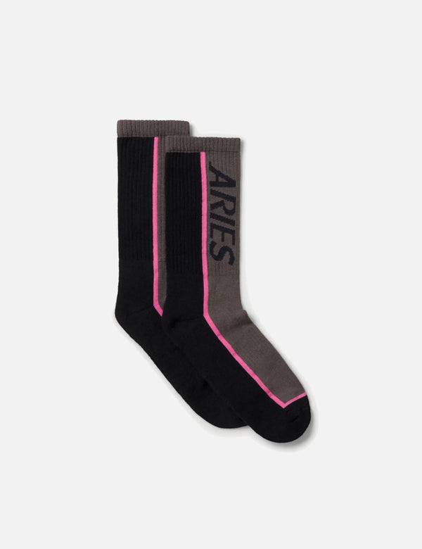 Aries Credit Card Socks - Black