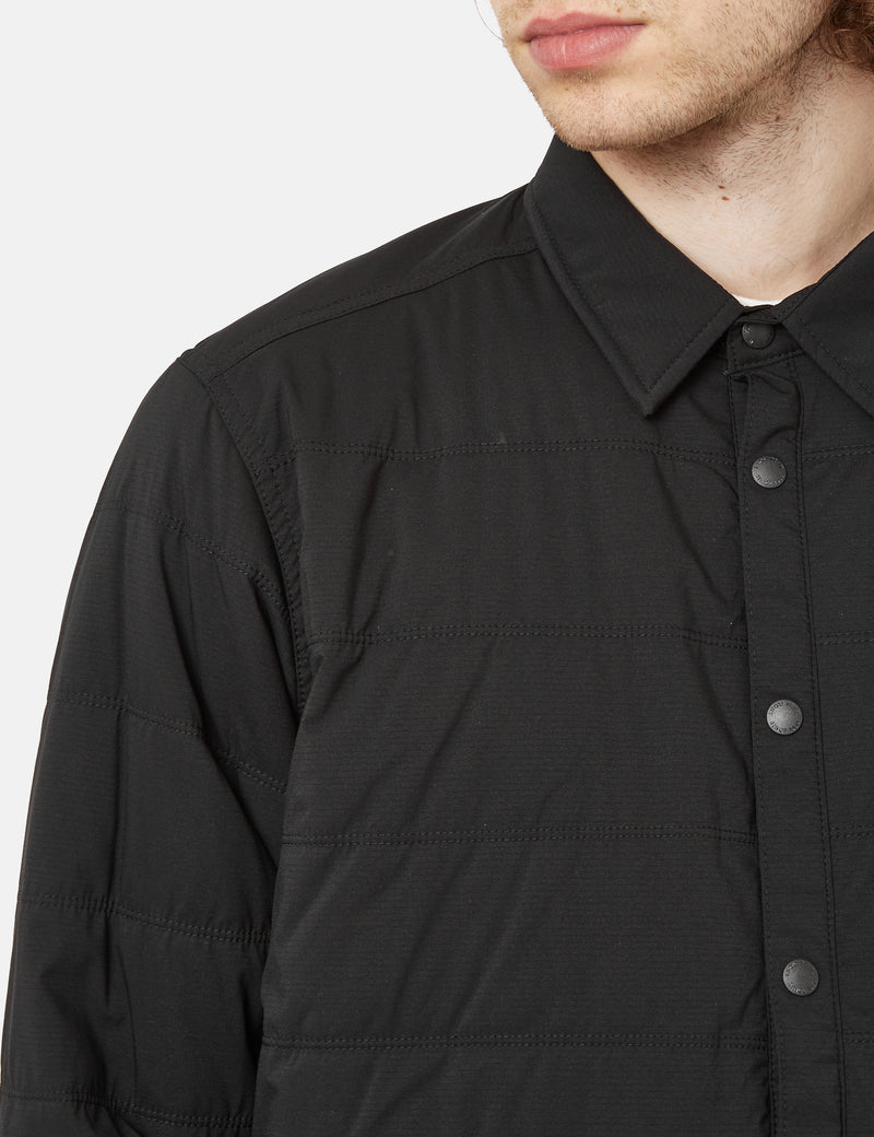 Snow Peak Flexible Insulated Shirt - Black | Article.