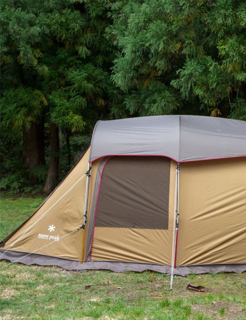 Snow Peak Entry 2 Room Elfield Tent - Brown