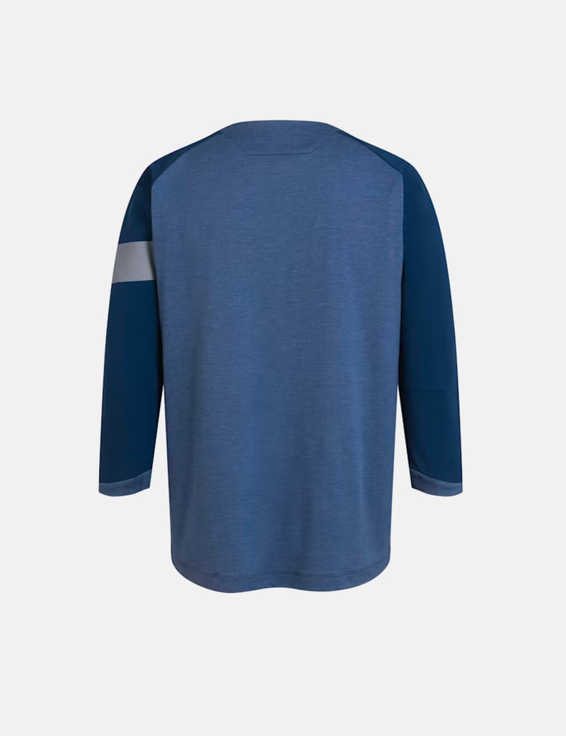 Rapha Men's Trail 3/4 Sleeve Jersey - Navy/Orange