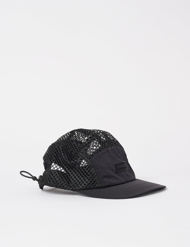 Bandit Mesh Run Cap - Black