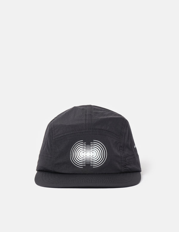 Bandit Nylon Run Cap Split Spiral - Black