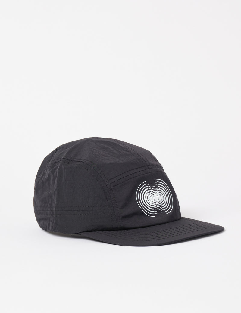 Bandit Nylon Run Cap Split Spiral - Black