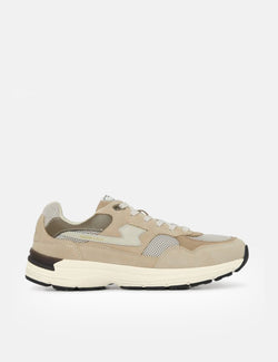 Stepney Workers Club Amiel S-Strike Trainers (Suede Mix) - Sand