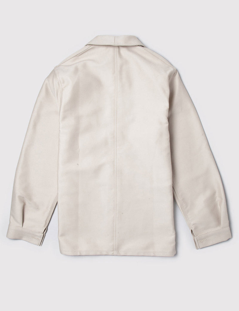 Le Laboureur Moleskin Work Jacket - Ecru