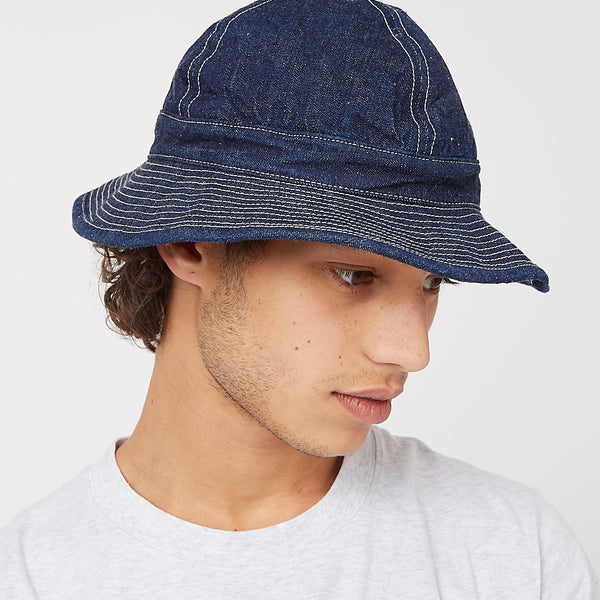 Orslow US Navy Hat (One Wash) - Navy Blue I Article.