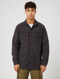 orSlow US Army Shirt - Black Stone