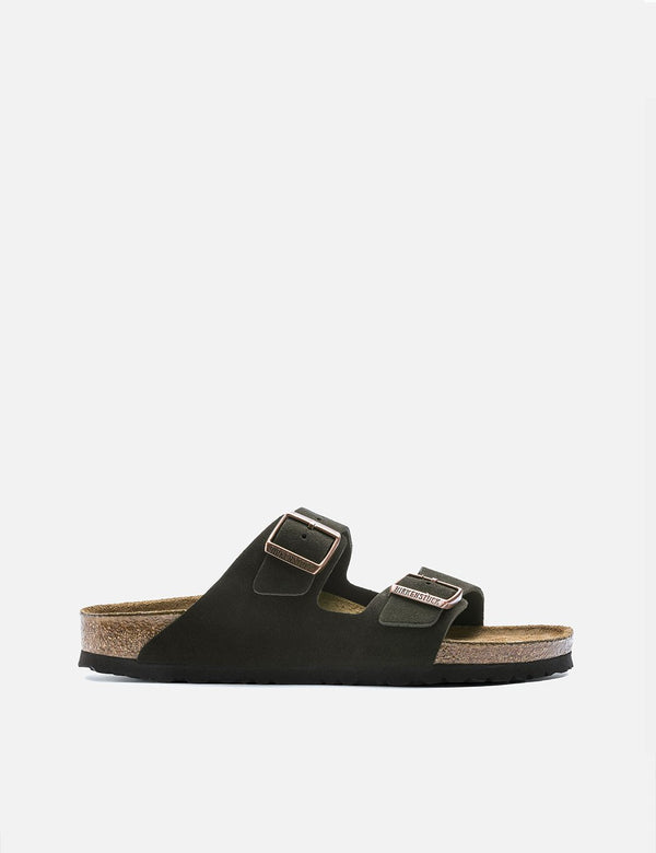 Birkenstock Arizona Wildledersandalen (Normal) - Mokka