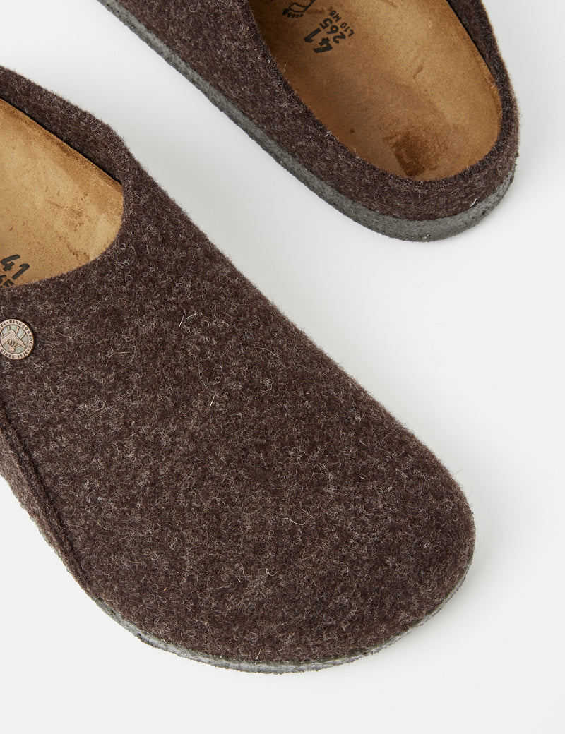 Birkenstock Zermatt Slipper (Regular) - Moka Brown