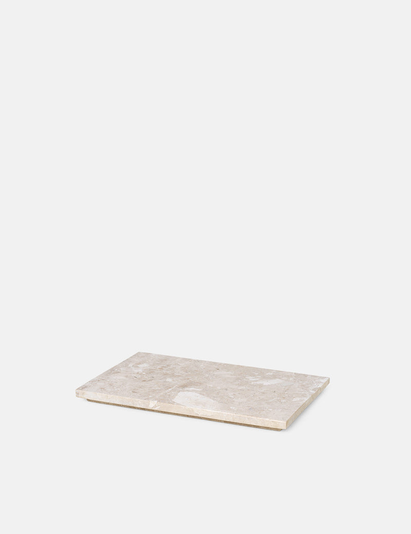 Ferm Living Plateau pour Jardinière (Marbre) - Beige