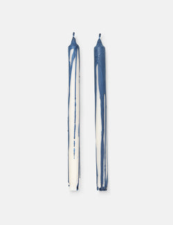 Ferm Living Trockenkerzen (2er-Set) - Deep Blue