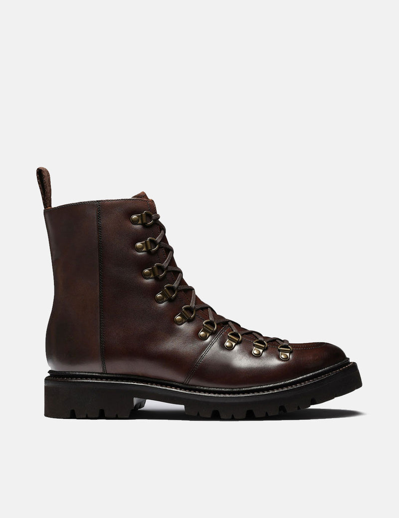 Grenson Brady Hiker Boot (Leather) - Dark Brown