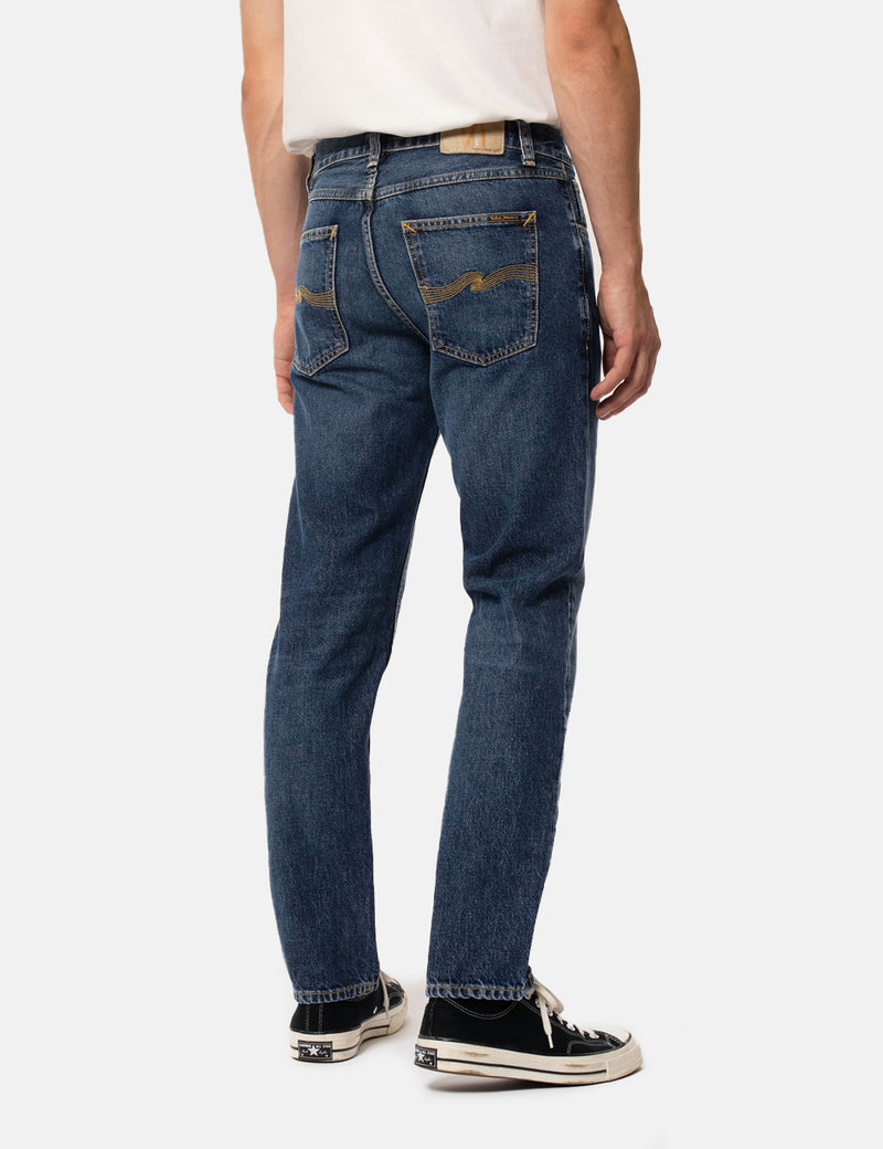 Jean Nudie Gritty Jackson - Bleu Ardoise