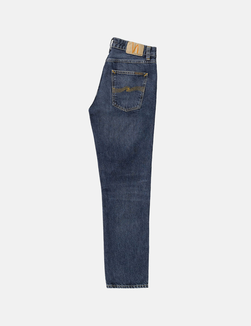 Jean Nudie Gritty Jackson - Bleu Ardoise