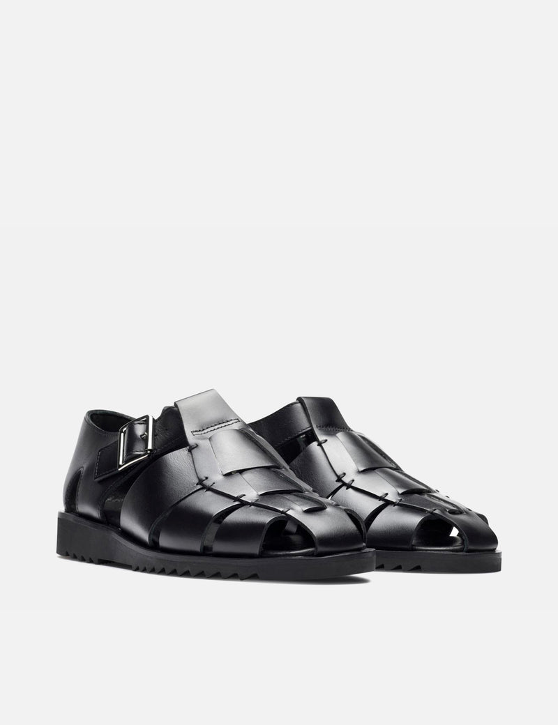Paraboot Pacific Sandals (Leather) - Black I Article.