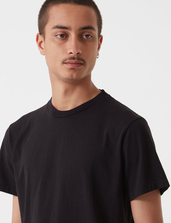 Velva Sheen Classic Tubular USA Made T-shirt - Washed Black