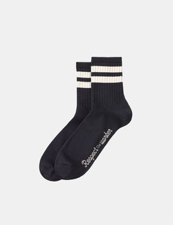 Chaussettes Nudie Amundsson Low RTW - Bleu Marine