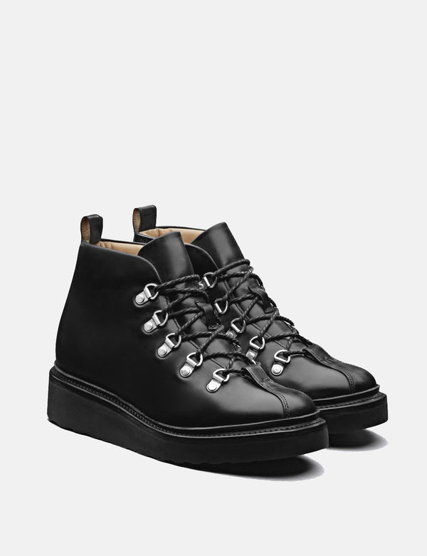 Grenson Bridget Damen Skischuh (Leder) - Schwarz